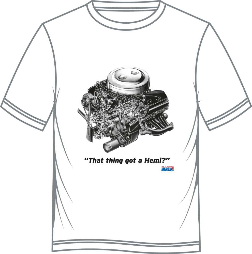 Classic American Hemi T-Shirt - White