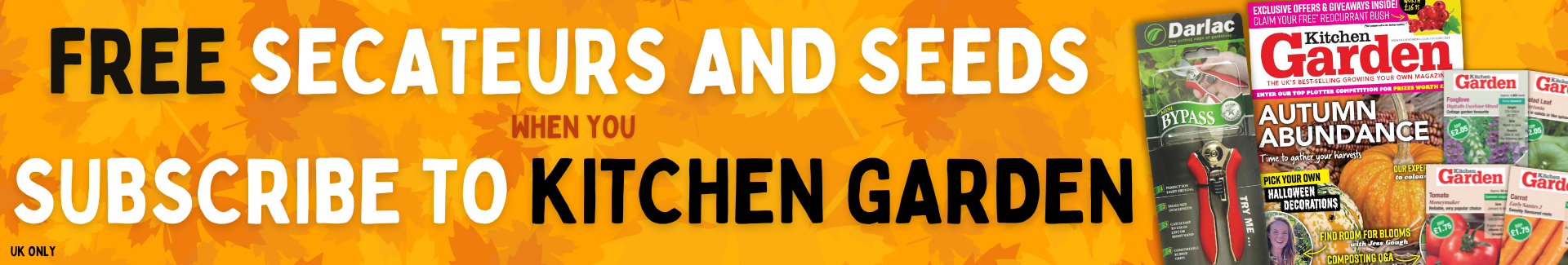 Kitchen Garden subscription offer 