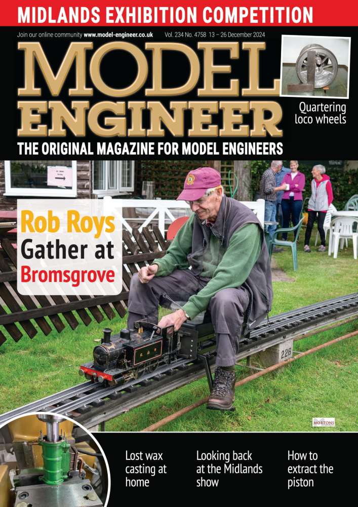 Model Engineer Cover